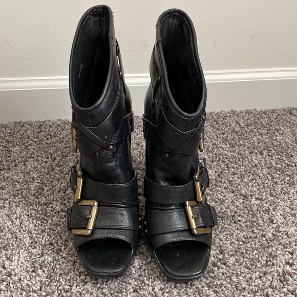 Aldo Peep Toe Booties size 38 - Picture 2 of 6